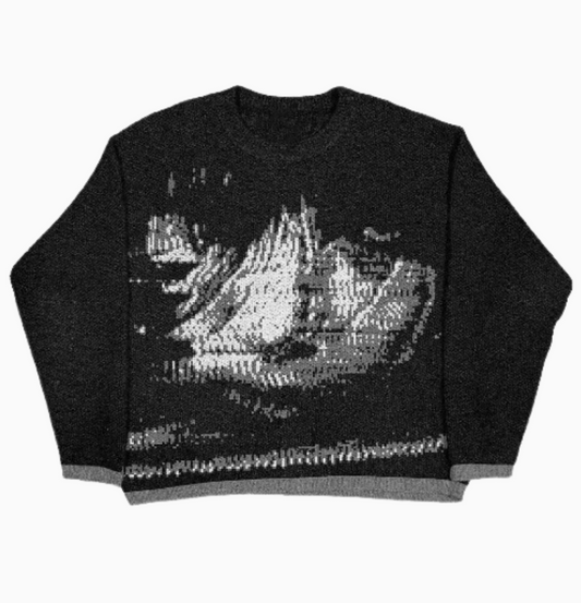 Knitted Mountain Sweater