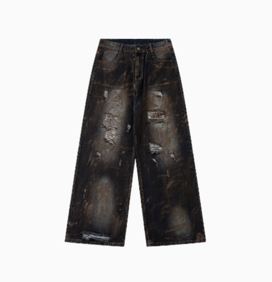 Grunge Wave Pants